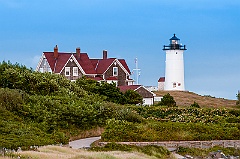 Nonska Lighthouse on Cape Cod in Massachusetts